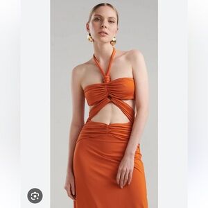 Maygel Coronel - Migramah
Dress - Orange Ochre